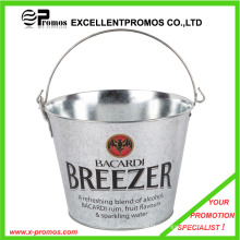 Promotional Logo Custom Ice Beer Tin Buckets with Handle (EP-AB7311)